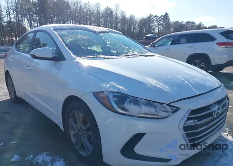 2018 Hyundai Elantra Sel из США, поврежденный, VIN 5NPD84LF6JH360640